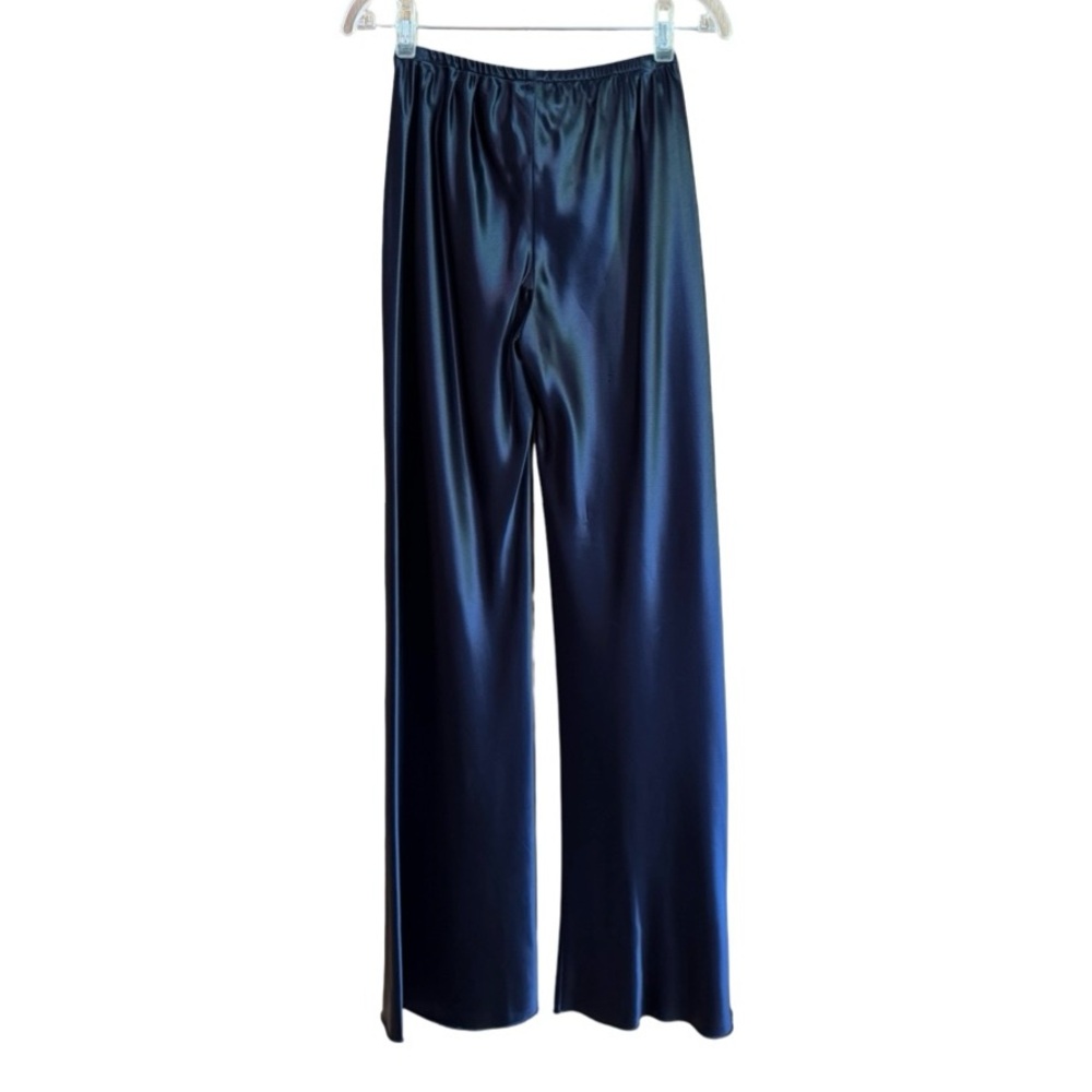 THE ROW SATIN GALA PANTS INDIGO XS NWT - Picture 10 of 12